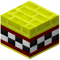 Yellow Facade Bricks Tiled Red