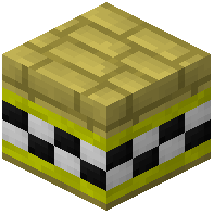 Tan Facade Bricks Tiled Yellow