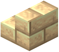 Orange Calcite Bricks Stairs