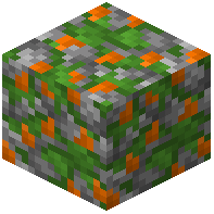 Orange Tulip Mossy Cobblestone