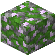 Pink Tulip Mossy Cobblestone