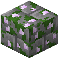 Pink Tulip Mossy Stone Brick