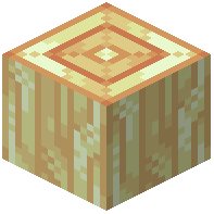 Stripped Apple Wood Log