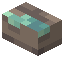 Mossy Sky Stone Brick Button