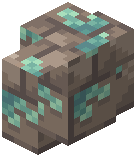 Mossy Sky Stone Brick Wall