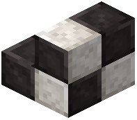 Cracked Black White Tile Stairs