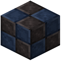 Cracked Blue Black Tile