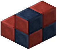 Red Blue Tile Stairs
