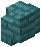 Cyan Poke Brick Wall
