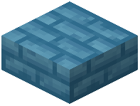 Light Blue Poke Brick Slab