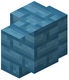 Light Blue Poke Brick Wall