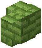 Lime Poke Brick Wall