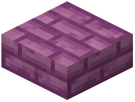 Magenta Poke Brick Slab