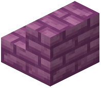 Magenta Poke Brick Stairs