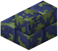 Mossy Charge Stone Brick Stairs