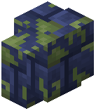 Mossy Charge Stone Brick Wall