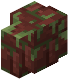 Mossy Volcanic Stone Brick Wall