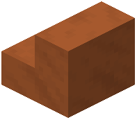 Orange Marble Stairs