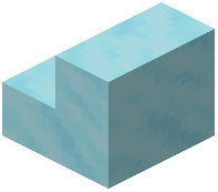 Powder Blue Marble Stairs