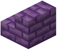Purple Poke Brick Stairs