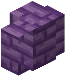 Purple Poke Brick Wall