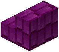 Purple Shingles Stairs
