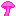 Tall Ballonlea Pink Mushroom