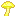 Tall Ballonlea Yellow Mushroom