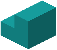Ultra Cyan Stairs