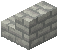 White Poke Brick Stairs