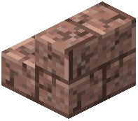 Cracked Granite Bricks Stairs