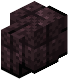 Damaged Nether Brick Tiles Wall
