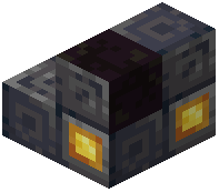 Decayed Gilded Basalt Tile Stairs