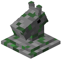 Horse Grave Stone Mossy