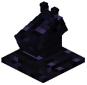 Horse Grave Stone Obsidian