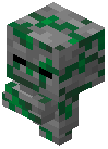 Villager Grave Stone Mossy