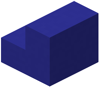 Heavy Blue Concrete Stairs