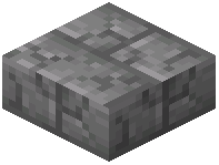 Heavy Cracked Stone Bricks Slab