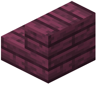 Heavy Crimson Planks Stairs