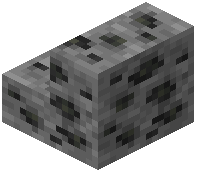 Reinforced Coal Ore Glass Stairs