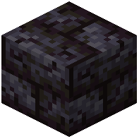 Reinforced Cracked Polished Blackstone Bricks Glass