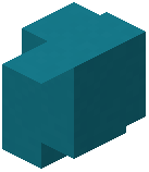 Reinforced Cyan Concrete Glass Wall