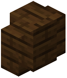 Reinforced Dark Oak Planks Glass Wall