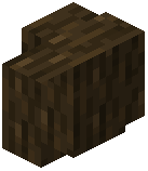 Reinforced Dark Oak Wood Glass Wall