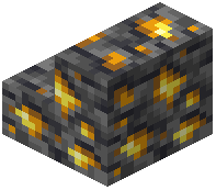 Reinforced Deepslate Gold Ore Glass Stairs