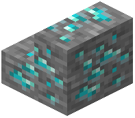 Reinforced Diamond Ore Glass Stairs