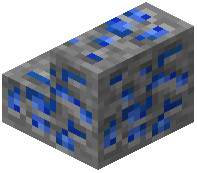 Reinforced Lapis Ore Glass Stairs
