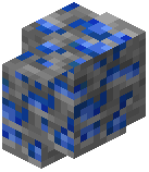 Reinforced Lapis Ore Glass Wall