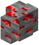 Reinforced Redstone Ore Glass Wall