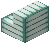 Reinforced Sea Lantern Glass Stairs